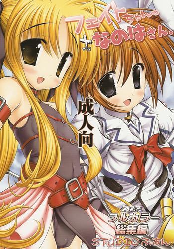 nanoha san fate chan full color soushuuhen cover