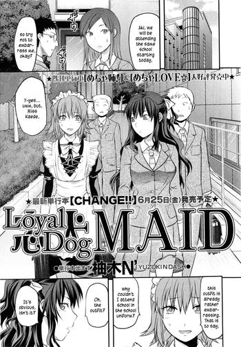 chuuken maid loyal dog maid cover