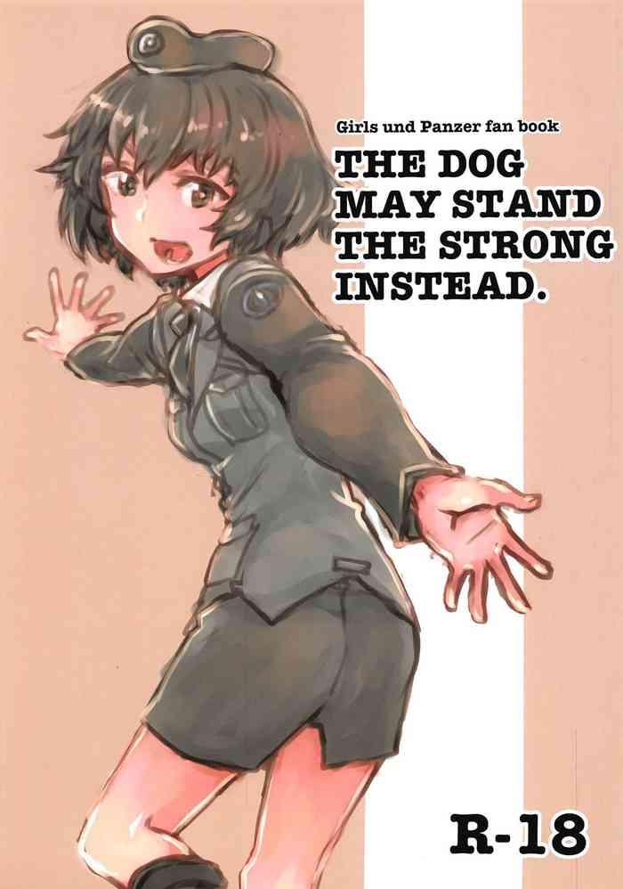 the dog may stand the strong instead cover
