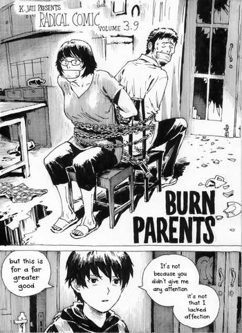 burn parents cover